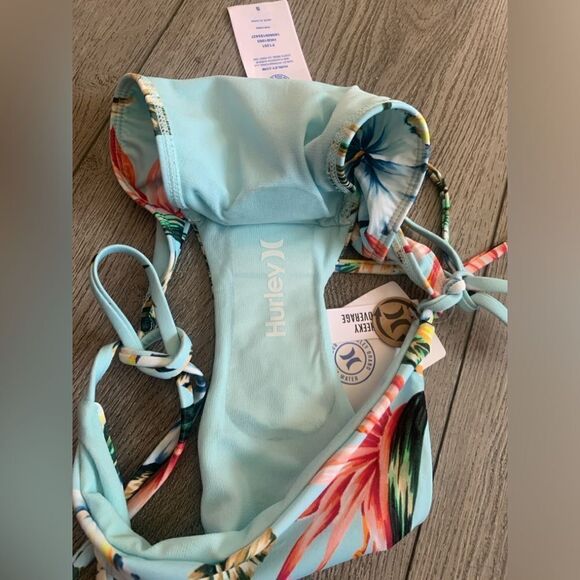 Hurley woman’s floral print bikini bottom - Picture 4 of 4